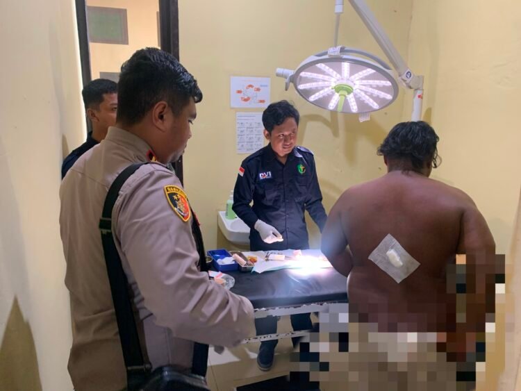 Diduga Upah belum Dibayar, Seorang Pekerja Tikam Mandor Proyek Sekolah Rakyat