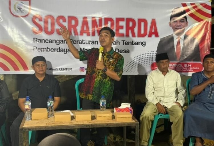 Arming Dorong Peran Masyarakat Dalam Pembangunan Desa