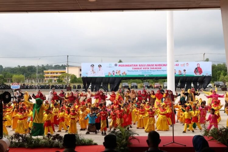 HAN ke-42 di Tarakan: Wali Kota Buka Ruang Anak Bicara, Perlindungan dan Masa Depan Jadi Prioritas