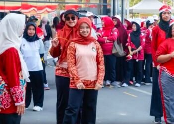 Semarak HUT RI ke-81, DWP Sekretariat DPRD Kaltara Tampil Kompak dan Raih Juara