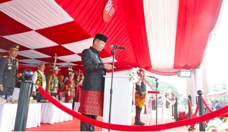 Ketua DPRD Kaltara Bacakan Teks Proklamasi di HUT ke-81 RI, Semangat Kemerdekaan Menggema di Tanjung Selor