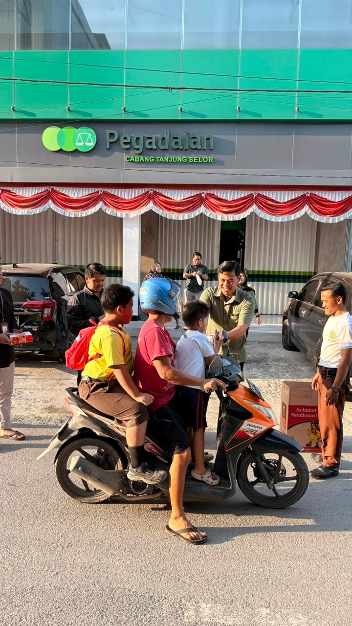 Pegadaian Area Tarakan Perkuat Kepedulian Sosial melalui Program Mengetuk Pintu Langit