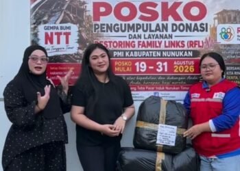 Tamara Moriska Salurkan Bantuan untuk Korban Gempa di NTT