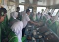 Naik KM Sabuk Nusantara 97, Siswa MA As’Adiyah Sebatik Belajar Keselamatan Pelayaran Secara Langsung