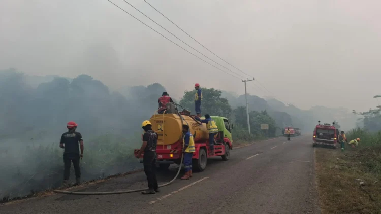 Karhutla Berulang di Bulungan, BWS Siagakan Tim dan Armada Water Tank