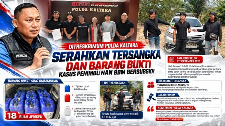 Kasus Dugaan Penyelewengan Pertalite Naik ke Tingkat Penyidikan, Dua Tersangka dan Barang Bukti Diserahkan ke Ditreskrimsus