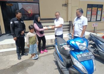 Tak Tahu Motornya Dicuri, Pemilik Baru Dapat Kabar Setelah Polisi Menemukannya
