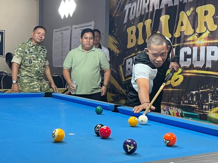 Buka Turnamen Bupati Bulungan Cup 2026, Syarwani Dorong Penguatan Atlet Biliar Kaltara Menuju Porprov