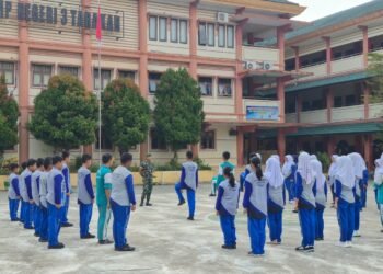 TMMD Kodim Tarakan Bentuk Generasi Muda Berkarakter