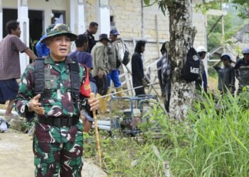 Sumur Bor TMMD Hadirkan Harapan Baru bagi Warga Kampung Satu Skip
