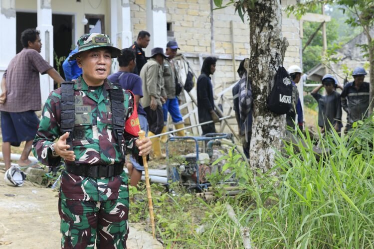 Sumur Bor TMMD Hadirkan Harapan Baru bagi Warga Kampung Satu Skip