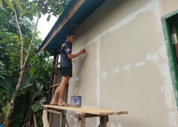Progres RTLH Sudirman Capai 50 Persen, Satgas TMMD ke-130 Kodim Tarakan Kebut Pembangunan