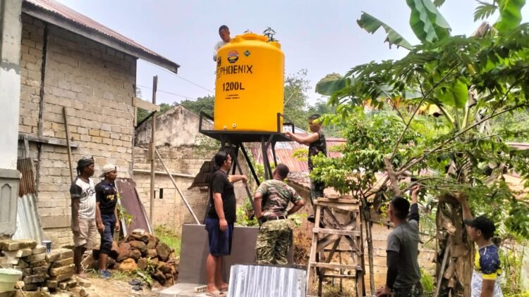 Sumur Bor TMMD ke-130 Kodim Tarakan Rampung, 50 KK di Kampung Satu Skip Segera Nikmati Manfaatnya