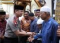 Perkuat Silaturahmi dan Berantas Narkoba, Kapolda Kaltara Gelar Sholat Jumat Keliling di Masjid Agung Tanjung Selor