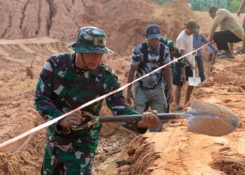 Bukan Cuma Buka Jalan, Satgas TMMD Tarakan Siapkan Drainase 5 Kilometer agar Akses Tanjung Batu–Pantai Amal Tak Mudah Rusak