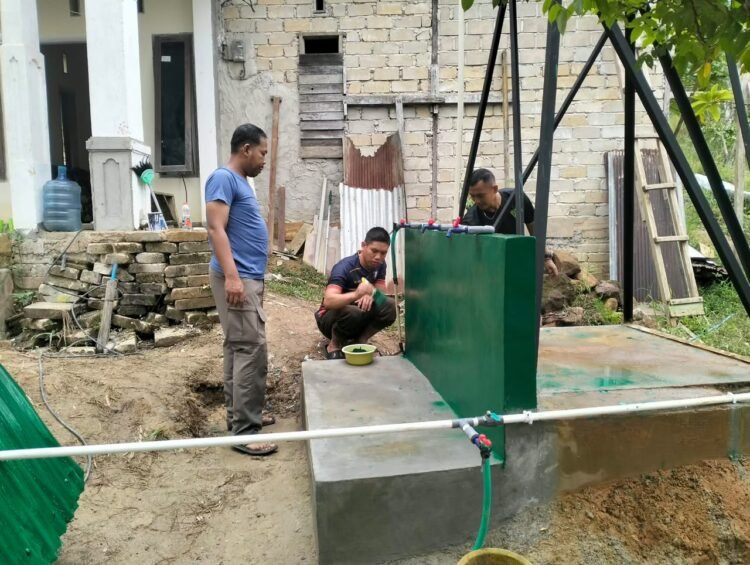 Kabar Baik bagi Warga Kampung Satu Skip Tarakan, Sumur Bor TMMD Rampung dan Air Bersih Mulai Mengalir