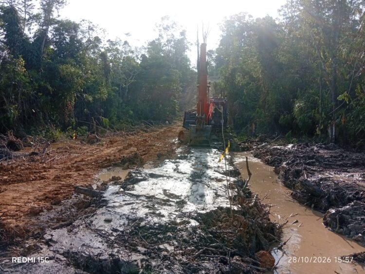 Jalan TMMD Tanjung Batu Tembus 2 Kilometer, Tanjakan Curam dan Drainase Jadi Fokus Perbaikan